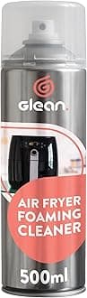 GLEAN Air Fryer Cleaner Spray | 500ml | Non-Caustic Kitchen Degreaser | BBQ Grill, Microwave & Hob Cleaner | Removes Baked-On Food & Stubborn Grease | For Daily & Weekly Cleaning
