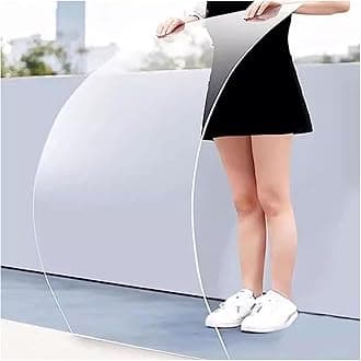 Clear Acrylic Plastic Sheet Polycarbonate Roofing Sheet,Transparent Sunlight Panels,Rainproof PC Endurance Board,Replacement Cladding(3.3 x 29.5ft)