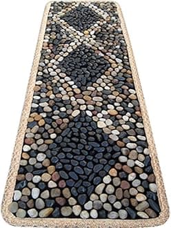 EliteShine Massage Mat Bathroom Mat Kitchen Rug Stone Walkway Yoga Mat