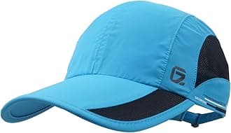 iBasingo Baseball Cap Soft Brim Lightweight Waterproof Breathable Sport Running Cap Men and Woman Quick-Dry UV-Protection Sun Hats Outdoor Activities BVH01
