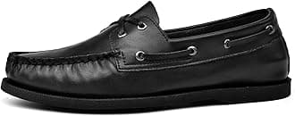 ALITIKAVIC Mens Boat Shoes Leather Casual Dress Shoes Classic Loafers