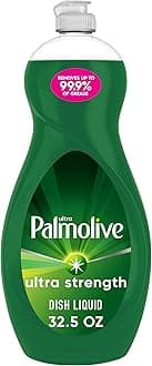 Palmolive Ultra Strength Liquid Dish Soap, Original Green, 32.5 Fluid Ounce (Packaging May Vary)