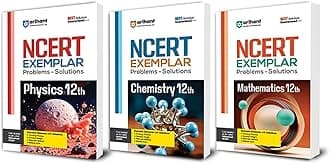 Arihant NCERT Exemplar Physics,Chemistry,Maths 12th Latest Rationalized Edition (Set of 3) | Problems & Solutions with Exclusive Elements | Thinking ... Insight, Mistake Alert | For Exam 2025-26