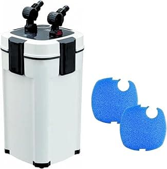 Jainsons Pet Products Aquarium External Canister Filter Sobo AQ Series Ultra-Quiet, Fish Tank Adjustable Flow Rate Aquarium Fish Tank Filter (18W, Flow Rate1800L/H Sobo AQ-909F)