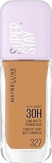 New York, Super Stay Lumi-Matte Liquid Foundation, 30hr Longwear formula, Light as Air, Waterproof, Sweatproof, Luminous Matte Finish - 327