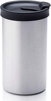 Bobble PRESSE French Coffee Press And Insulated Stainless Steel Travel Tumbler for On-The-Go Brewing - 13 oz Universal