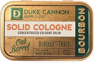 Solid Cologne, Bourbon, Oak Barrel, 1.5-oz.