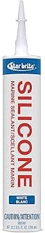 STAR BRITE Silicone Sealant White 10.3 OZ. (082121)