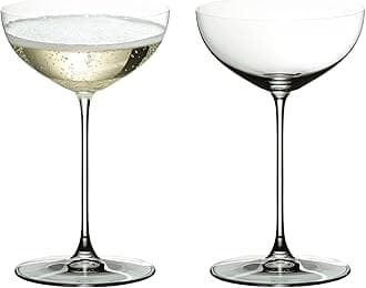 Riedel Veritas Coupe Glasses, Set of 2, Clear