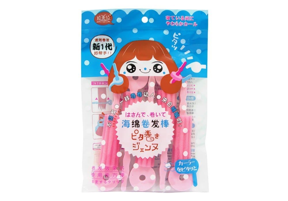 Charming Spring Hair Rollers - 5 Pcs