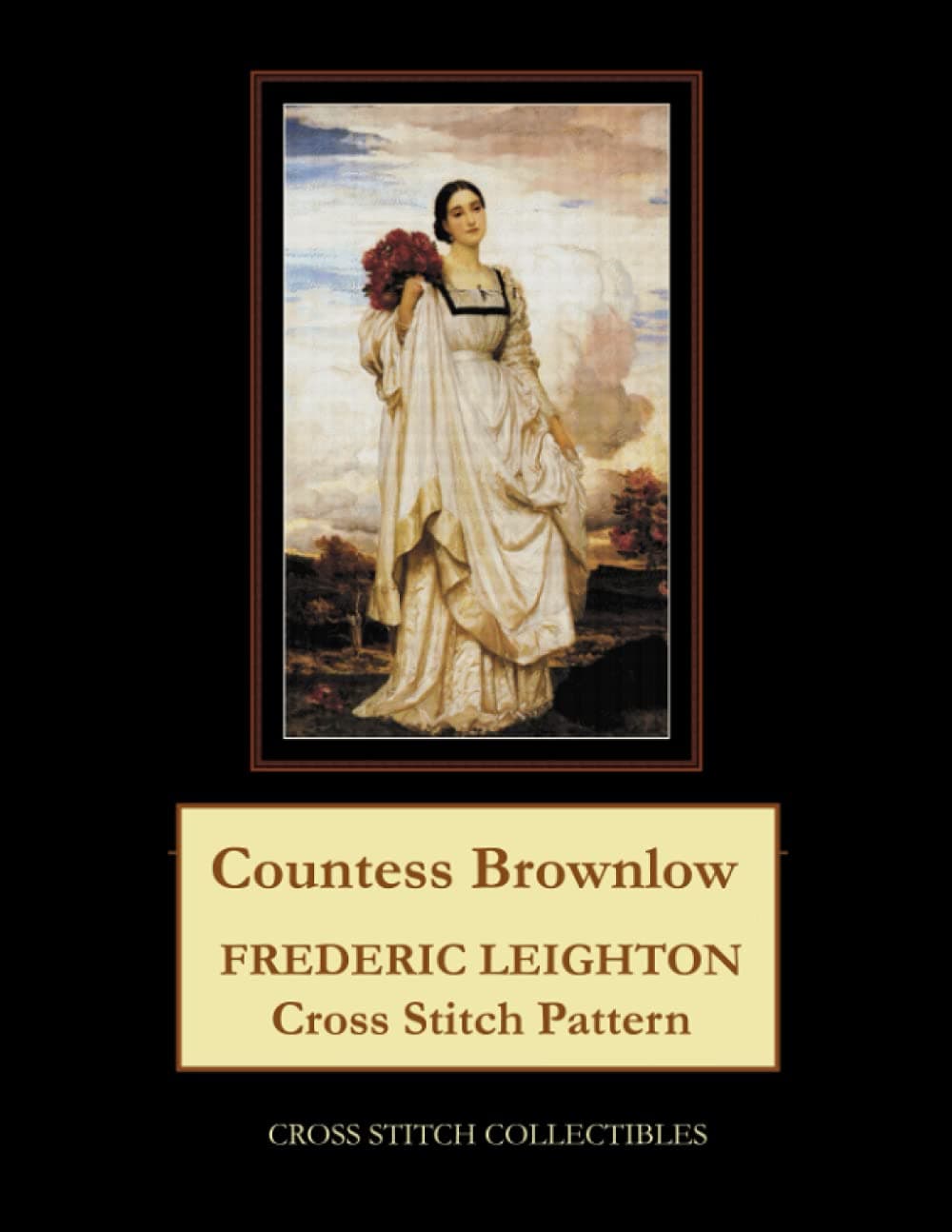 Countess Brownlow: Frederic Leighton Cross Stitch Pattern