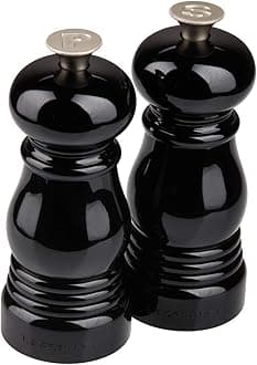 Le CreusetPetite Salt and Pepper Mill Set, 5 x 2 each, Black