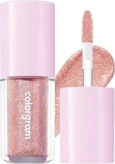 Milk Bling Shadow 13 Spring Pink Ending | Pigmented Glistening Liquid Glitter Eyeshadow, Long-lasting Shimmer to Matte, Infused with different sized Glittery Pearls