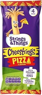 Strings & Things Cheestrings Pizza Flavour 80g