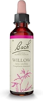 Bach Original Flower Remedies, Willow - Forgive & Forget - Natural Homeopathic Flower Essence for Emotional Balance - Vegan, Gluten Free, Sugar Free - 20mL Dropper