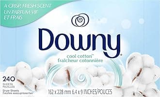 Tumble Dryer Sheets Laundry Softener Fresh Cotton 240 Pack May Vary