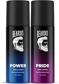Power & Pride Perfume Body Spray 150ml x 2 (Set of 2) Get compliments with Long lasting Fougere, Aromatic Deodorant | Gift For Brother | Gift For Friends