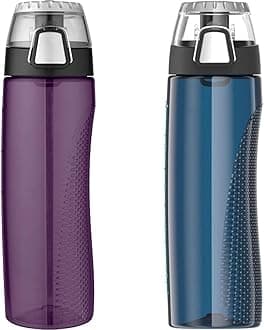 24 Ounce Tritan Hydration Bottle Bundle with Meter, 2 Pack