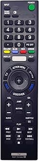 INTECHING RMT-TX100U TV Remote Control for Sony KDL-50W800C, KDL-50W850C, KDL-55W800C, KDL-55W850C, KDL-65W800C, KDL-65W850C, KDL-75W800C, KDL-75W850C, XBR-43X830C, XBR-49X800C, XBR-49X830C