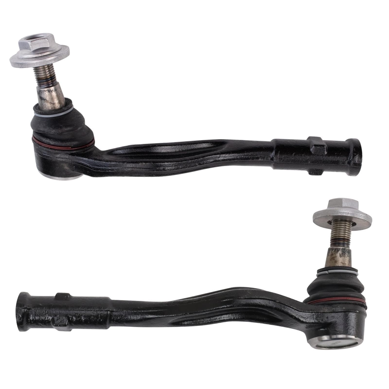 TRQ Front Outer Tie Rod Set Compatible with Audi