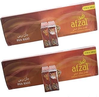 Afzal PAN RASNA Authentic Flavor, Pack of 10, 50gm Each