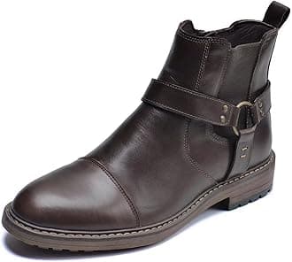 Arkbird Chelsea Ankle Boots for Men Genuine Leather Oxford Casual and Formal Dress Boot