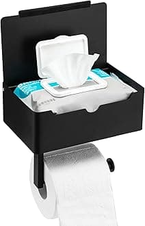 Toilet Paper and Wipes Holder