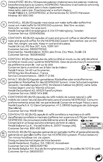 Starbucks Variety Pack 80 Count Nespresso Compatible Pods for Nespresso Original Line System Only