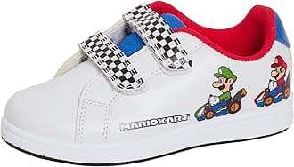 Super Mario Brothers Trainers Boys Sports Sneakers Mario Kart Casual Skate Shoes
