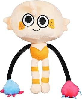HUISHEDEA Dandy's World Plush, 9.8" Adorable Goob Plush Pillow Home Decors Birthday Valentines Gift for Fans and Kids