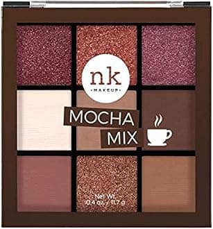 Nicka K New York Makeup Nine Colour Shadow Palette (Mocha Mix)
