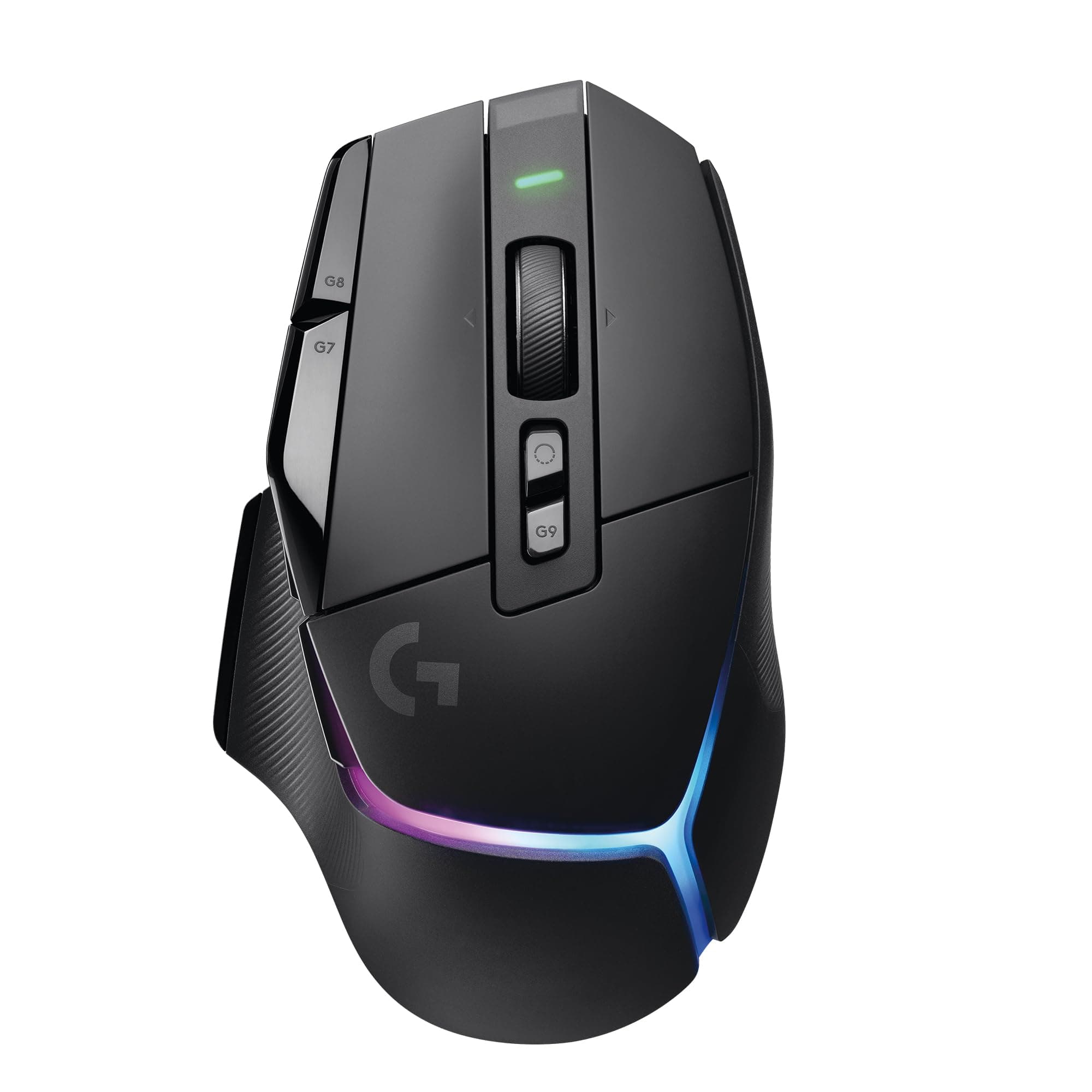 Logitech G502 X Plus Wireless Gaming Mouse: Optical Switches, LIGHTSYNC RGB, 13 Buttons, Infinite Scroll Toggle, <130 hr Battery Life, USB-C, PowerPlay Wireless Charging Capable, for PC/MacOS - Black