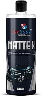 Matte X Car & Bike Matte Wash Shampoo (1 Ltr) | Shampoo for Matte Painted Cars, Bikes | Safe for Matte Paint & Wraps | Wash & Shine | Protective, pH Neutral, Super Suds, Highly Effective