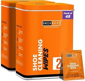 SNEAKARE Shoe Wipes, Premium Sneaker Cleaner, Sneaker Cleaner Wipes, Travel-Friendly, Disposable Shoe Cleaning Wipes, White Shoe Cleaner