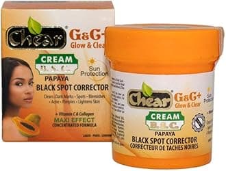 G&C + Papaya Black Spot Corrector 30ml (1 fl oz) - clears marks, spots, blemishes, acne, pimples & lightens skin