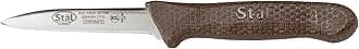 Winco 3.25" Commercial-Grade Paring Knife, Brown (2 Pack)