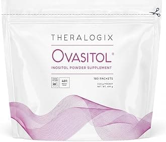 Theralogix Ovasitol Inositol Powder Packets - 90-Day Supply - Myo-Inositol & ...