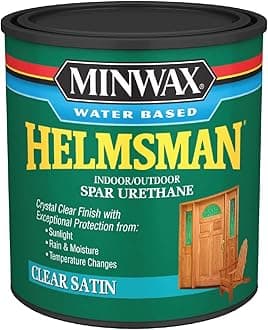 Water Based Helmsman Spar Urethane, Quart, Satin