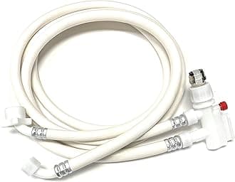 Shark Industrial 6 FT Countertop Dishwasher Fill and Drain Hose Kit with faucet adapter for all major brands (6)