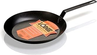 Lodge Carbon Steel Skillet, Pre-Seasoned, 12-Inch