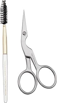 Tweezerman Brow Scissors & Brush