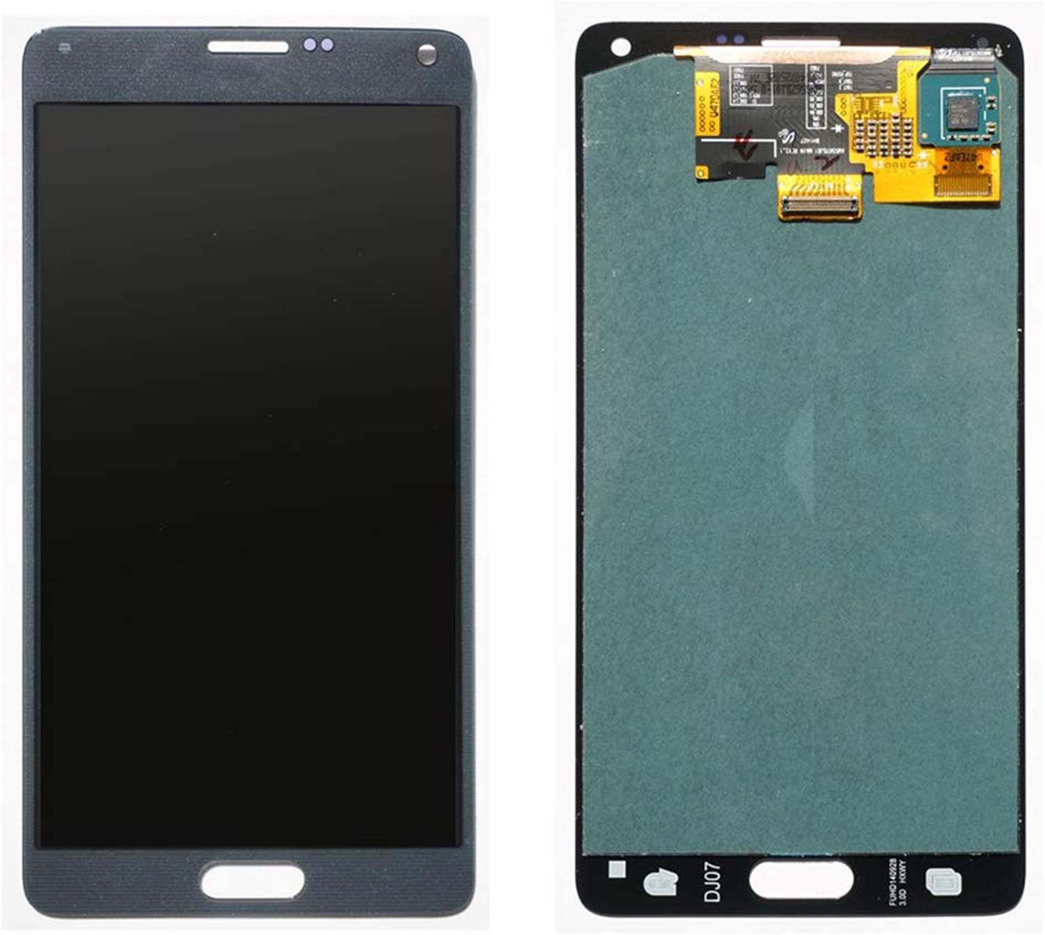LCD Display Touch Screen Digitizer Assembly Replacement for Samsung Galaxy Note 4 N910 N910S N910C N910A N910V N910P N910R N910T with Tools (Black)