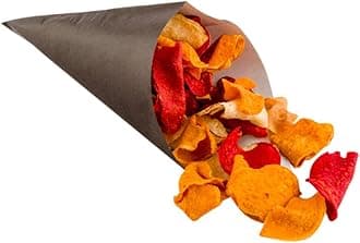 Restaurantware RWA0332 Paper Food Cones, Black