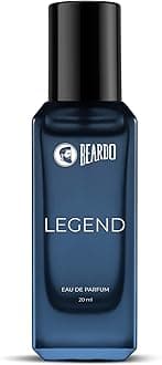Beardo LEGEND Perfume For Men 20 ml | Eau De Parfum | Intense Fresh Musky Woody | Strong Long Lasting Mens Perfume | Gift for husband | Gift for boyfriend | Gift for Men