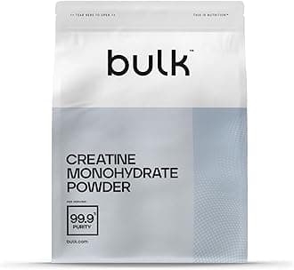 Creatine Monohydrate Powder 500g | Micronised Creatine Supplement for Strength, Power & Performance | Unflavoured Vegan, Easy to Dissolve | Performance Boosting Supplement for Men & Women