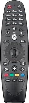 WINFLIKE AN-MR600 Replacement Voice Remote Control fit for LG 2015 TVs 42LF652V 32LF652V 32LF55 42LF55 32LF630V 32LF51 32LF65 32LF56 32LF62 32LF63 32LF6300 49LF6300 50LF6500 49LF630V 49LF54 49UF67