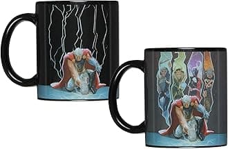 Seven Times Six Marvel Thor The Mighty Avenger Heat Reactive Color Changing Tea Coffee Mug Cup