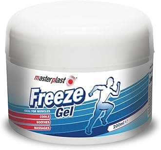 Freeze Gel | Ready to Use for Muscle Relief | Cooling & Soothing Massage Gel - Apply to Skin for Cold Therapy and Rapid Relief (200ml Tub)