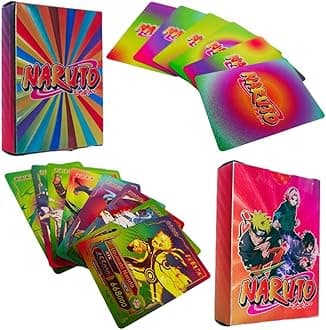 TD Creation Naruto Anime Trading Card Set – Premium Collector’s Edition for Anime Fans and Gamers (Rainbow)