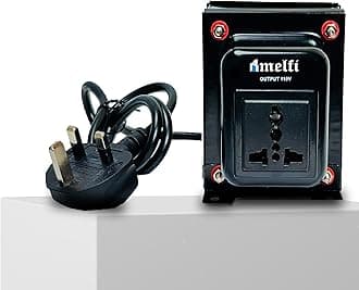 Melfi™ 200 Watt Step Down Transformer. 220 Volt to 110 Volt Voltage Power Converter